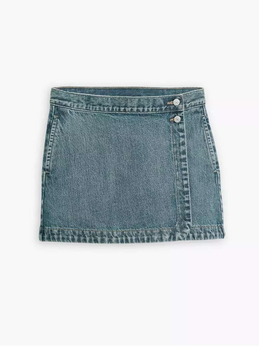 Levi's Denim Wrap Mini Skirt 25